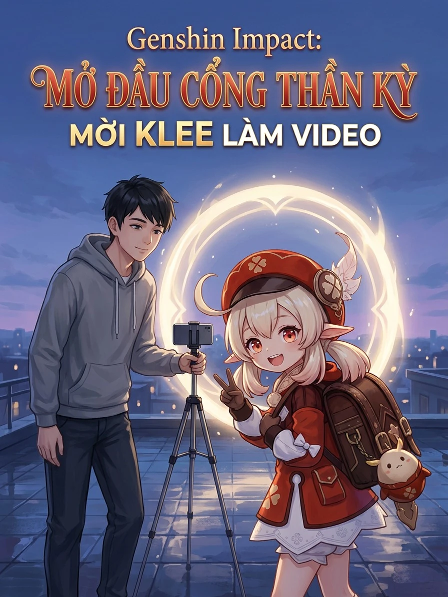 Genshin Impact: Mở Đầu Cổng Thần Kỳ Mời Klee Làm Video