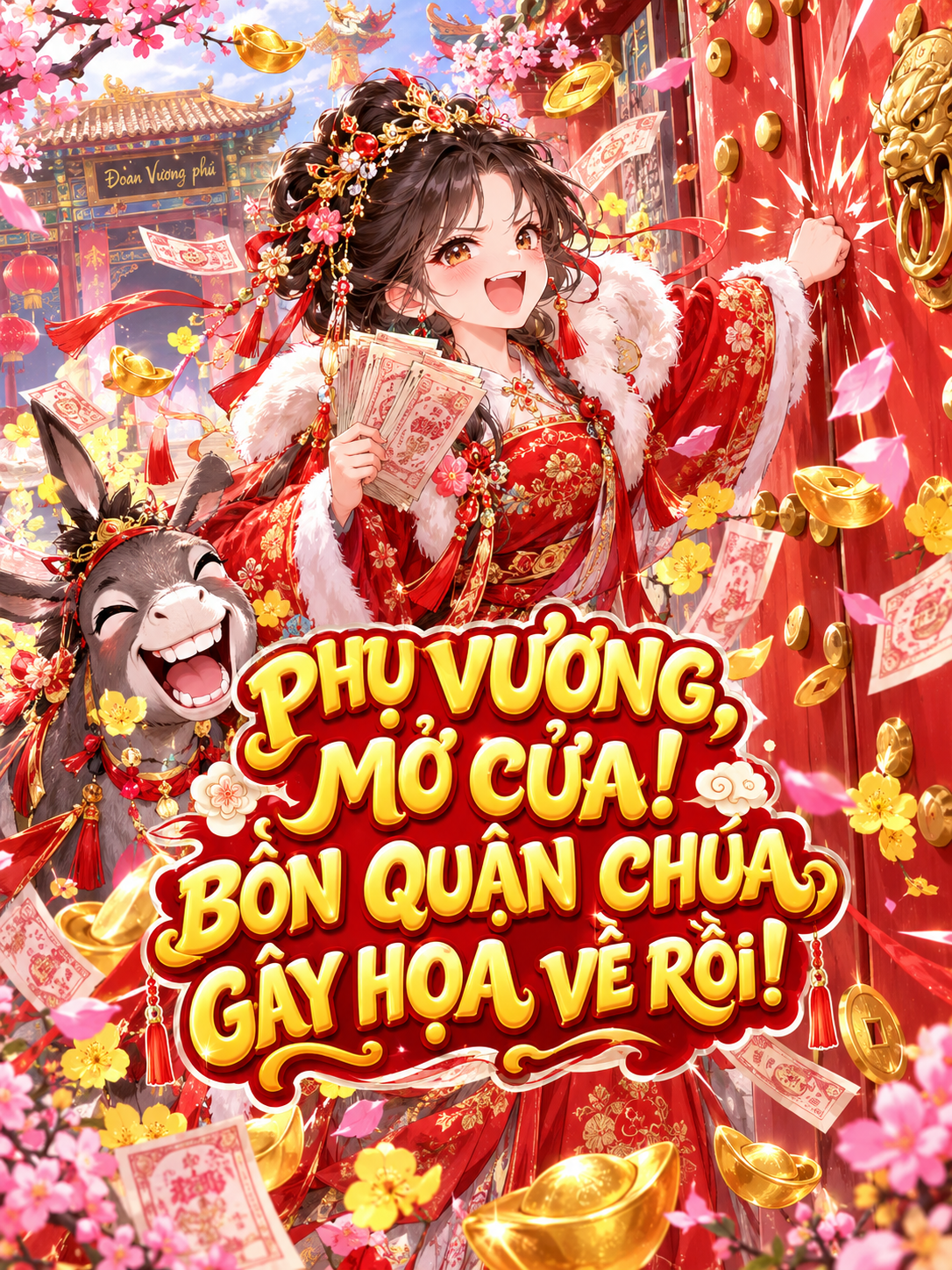 Phụ Vương, Mở Cửa! Bổn Quận Chúa Gây Họa Về Rồi!